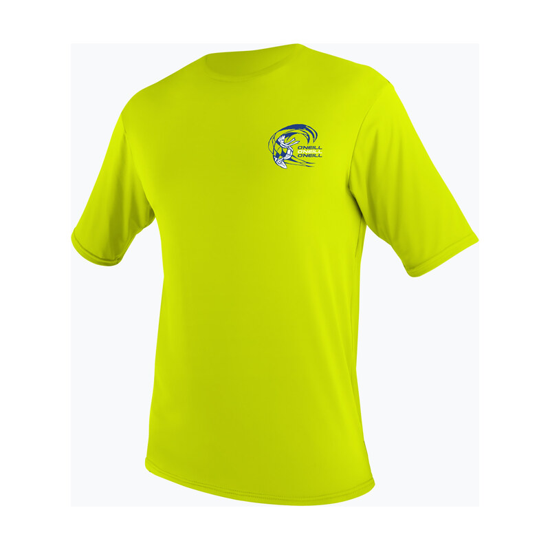 Dětské plavky ONeill Child Basic Skins Sun Shirt lime