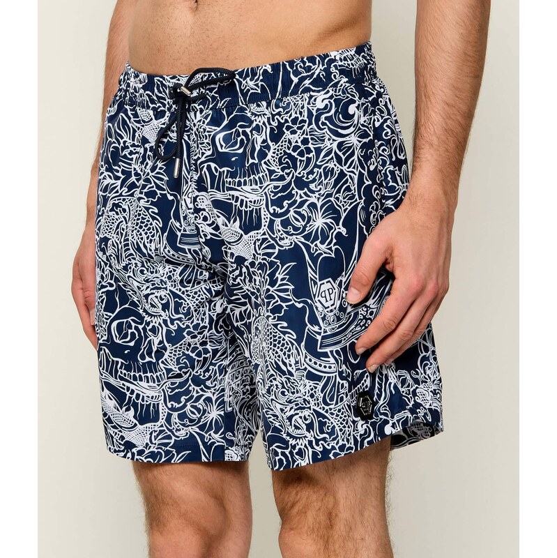 Philipp Plein Koupací šortky Skull Dragon | regular fit