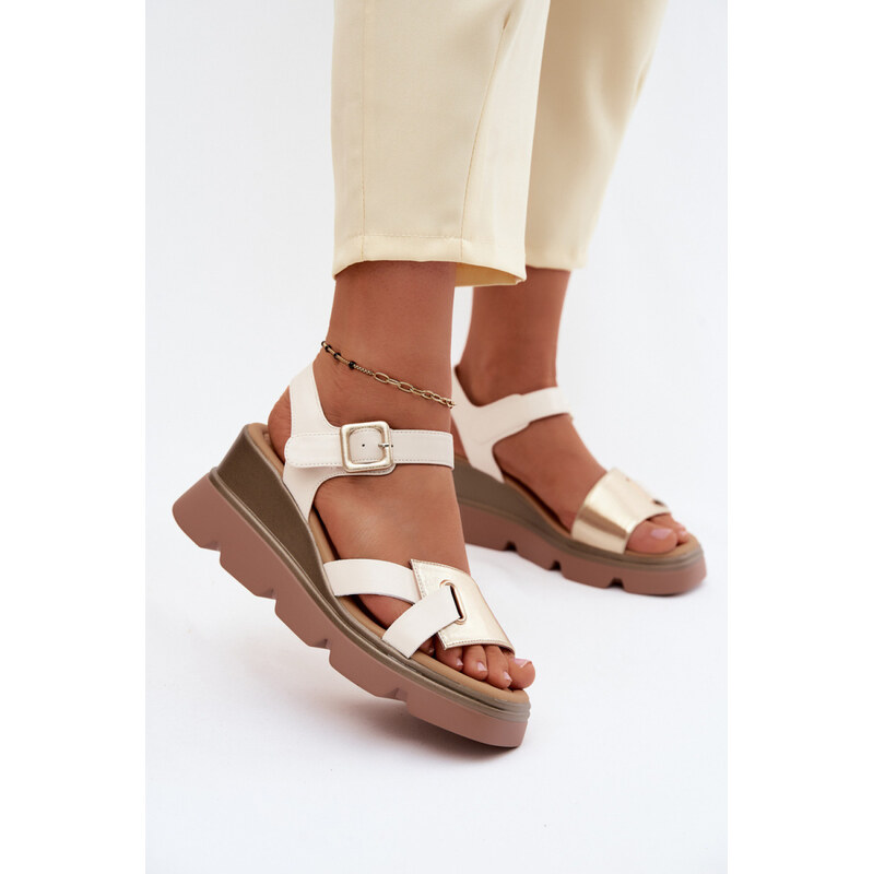 Bota na klínech model 227899 Step in style 115733965