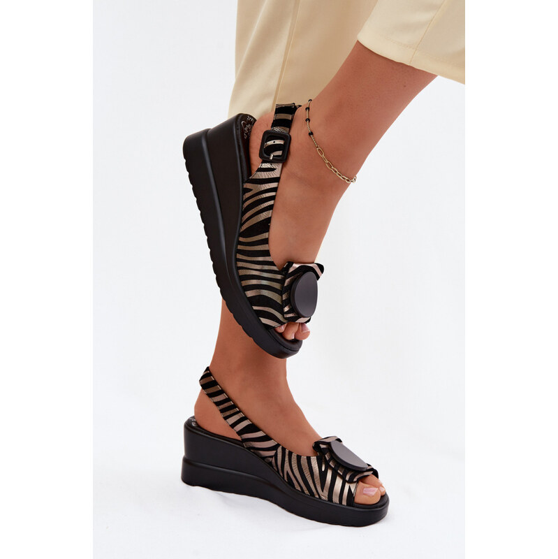Bota na klínech model 227903 Step in style 115733969