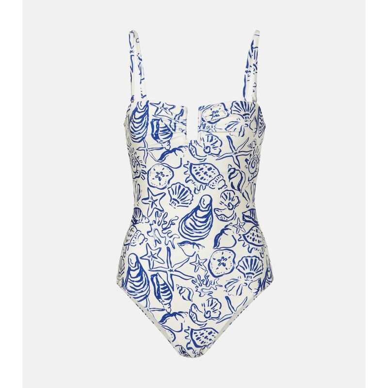 Simkhai Ottilie printed swimsuit