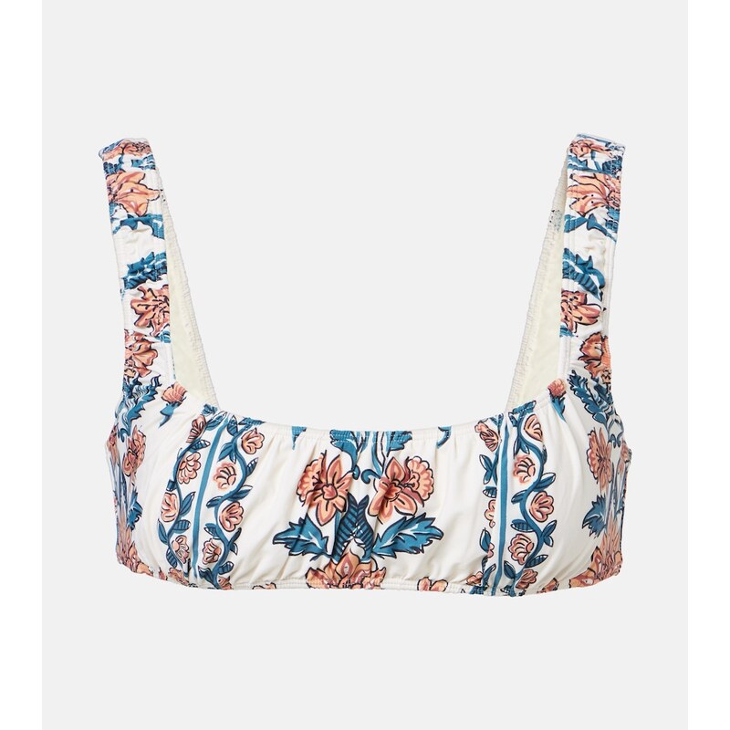 Montce Zoe floral bikini top