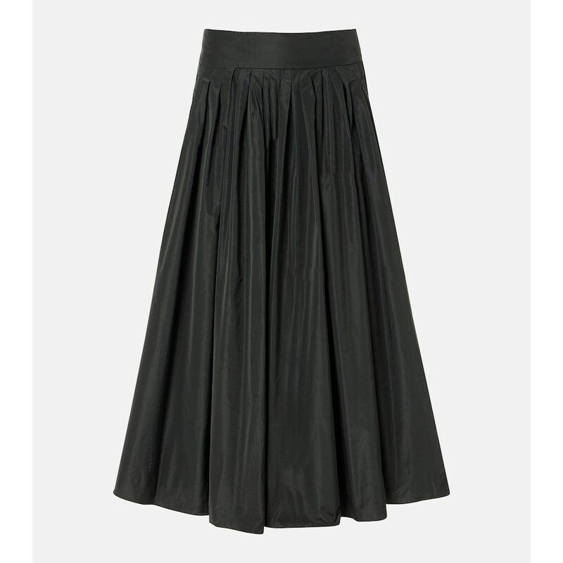 S Max Mara Taffeta midi skirt
