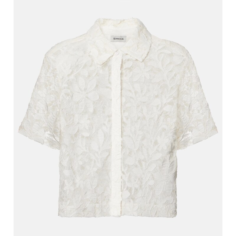 Simkhai Cotton lace shirt