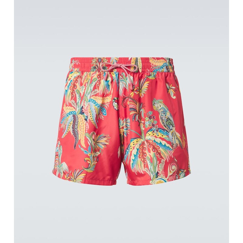 Etro Printed swim trunks