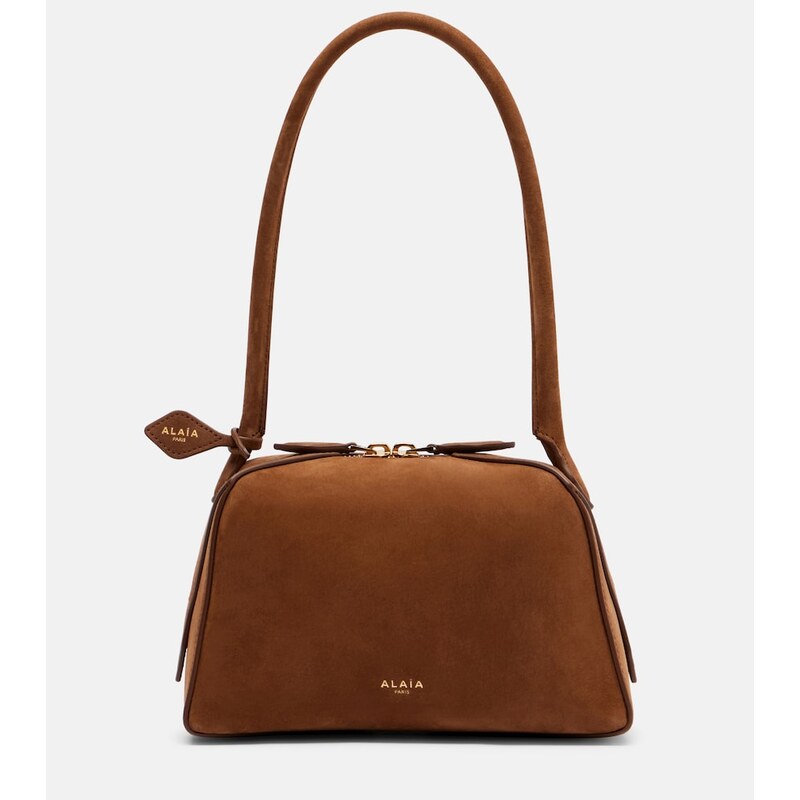 Alaia AlaÃ¯a Le Bouledouge suede shoulder bag