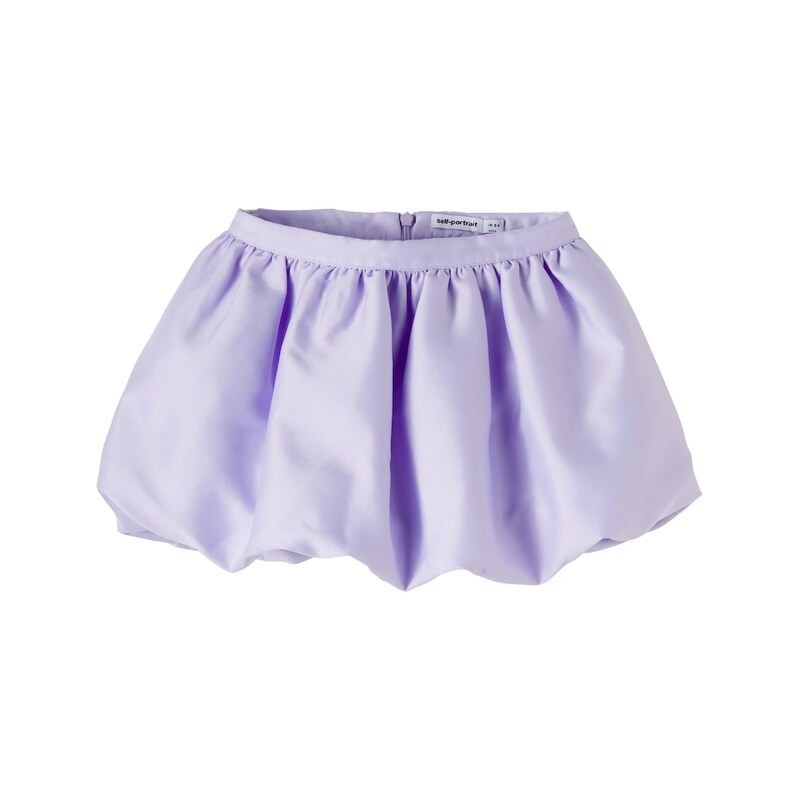 Self-Portrait Kids Gathered taffeta skort