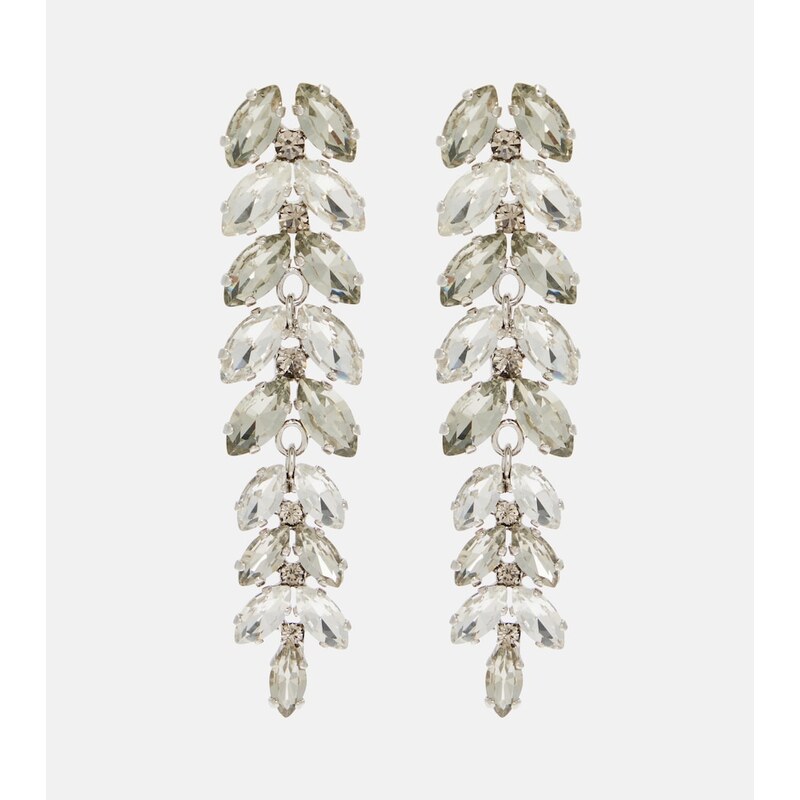 Erdem Embellished drop earrings