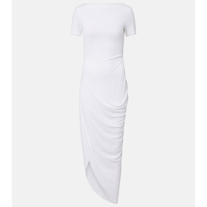 Jacquemus The Sole cutout jersey midi dress
