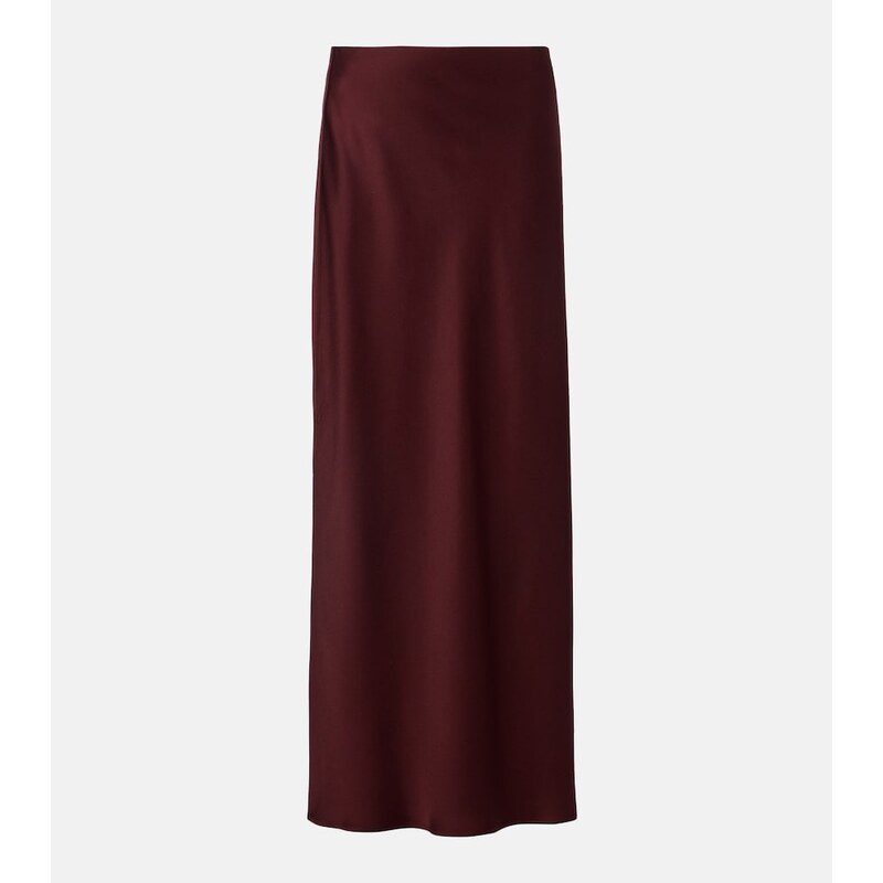 Brunello Cucinelli Satin maxi skirt
