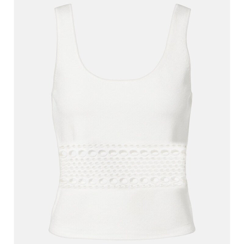 Simkhai Fitzgerald open-knit tank top