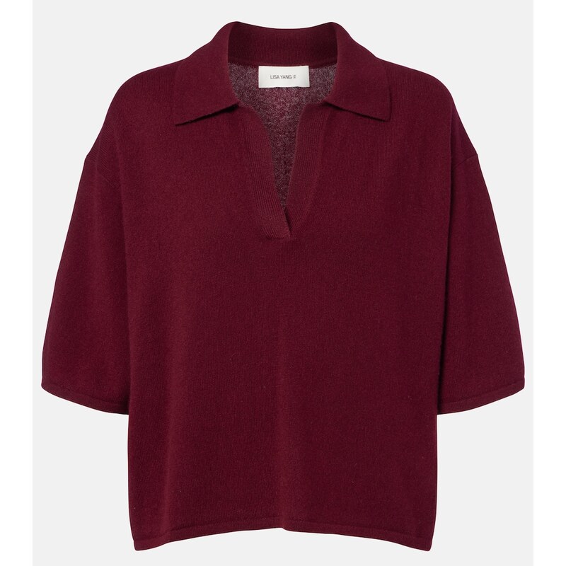 Lisa Yang Neela cashmere polo sweater