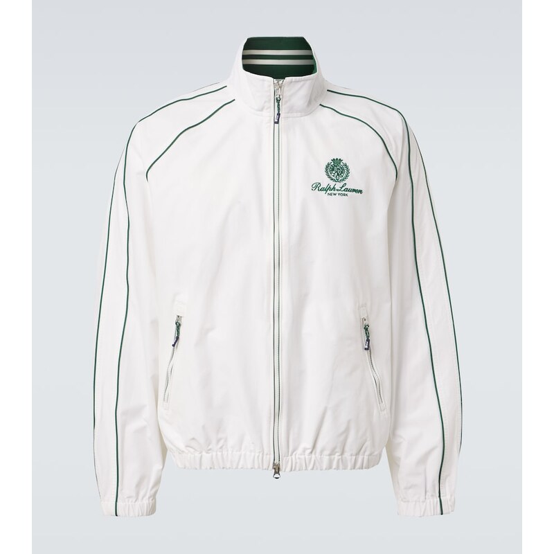 Polo Ralph Lauren Logo cotton-blend track jacket
