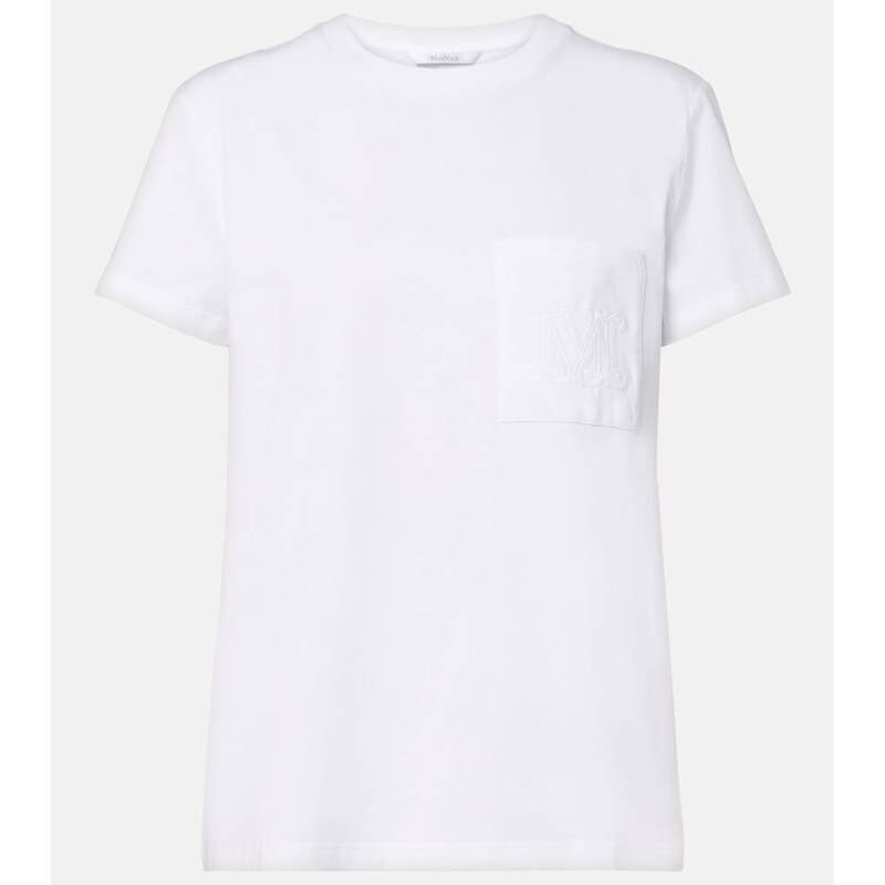 Max Mara Monogram cotton jersey T-shirt