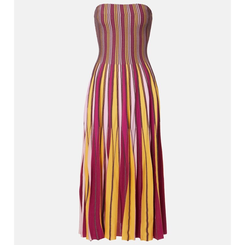 Simkhai Soleil striped midi dress