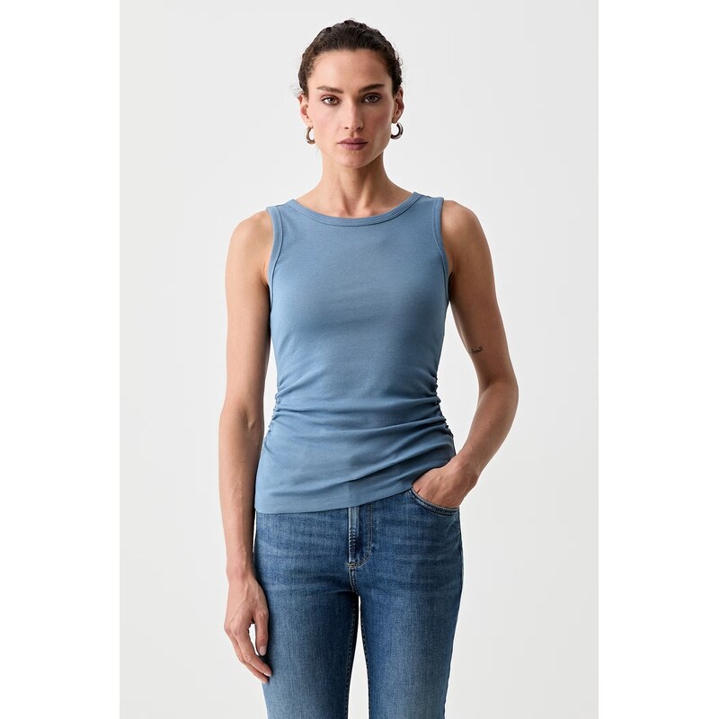 AllSaints top dámský bavlněný s elastanem KATARINA