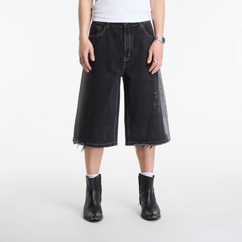 Šortky Playboy x FTSHP Denim Jorts UNISEX Black 38