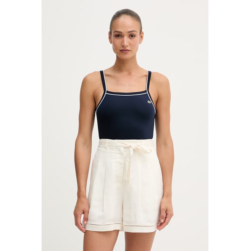 Lacoste top dámský s bavlnou 115739366