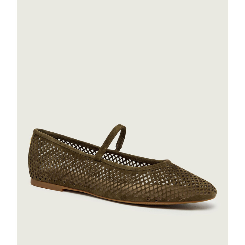 LAUREN RALPH LAUREN Baleríny JAYNA | semiš 115739670