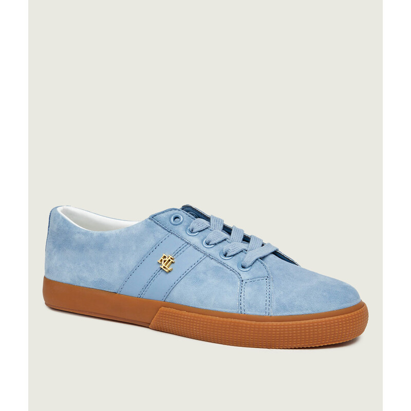 LAUREN RALPH LAUREN Tenisky JANSON II | semiš s přídavkem kůže 115739673