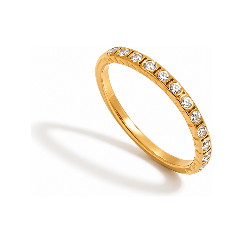 ELENYS Aveline – pozlacený prsten 18K žluté zlato 115740236