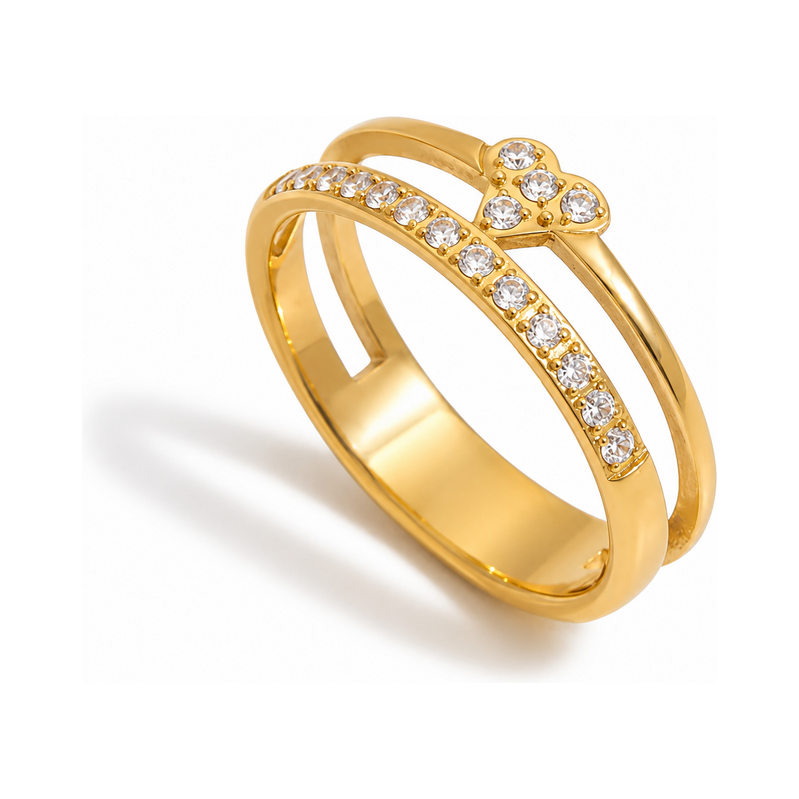 ELENYS Aveline – pozlacený prsten 18K žluté zlato 115740237