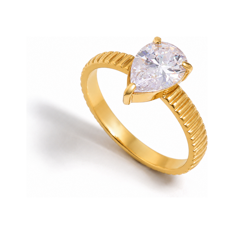 ELENYS Isolde – pozlacený prsten 18K žluté zlato 115740238