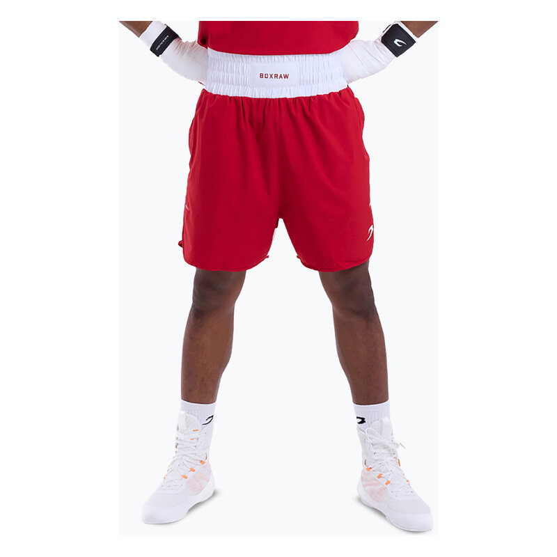 Pánské tréninkové šortky Boxraw Stevenson V2 red/white