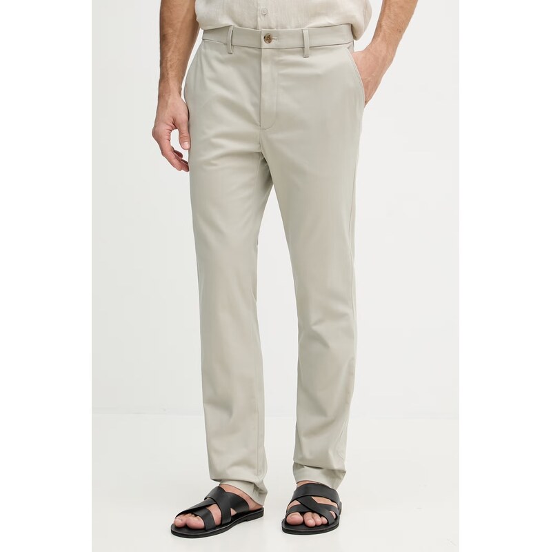 Calvin Klein chino kalhoty pánské bavlněné s elastanem