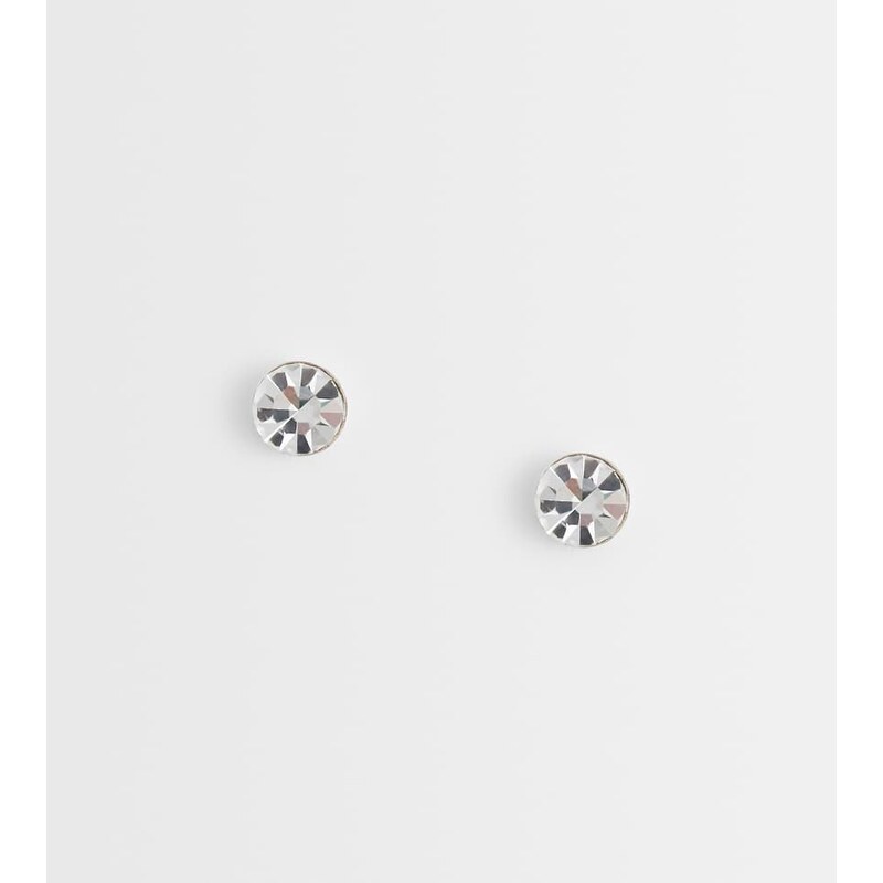 Kingsley Ryan 4mm gemset round stud in sterling silver 115740809
