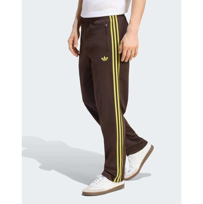 adidas Originals Firebird track pants in aurora coffee /