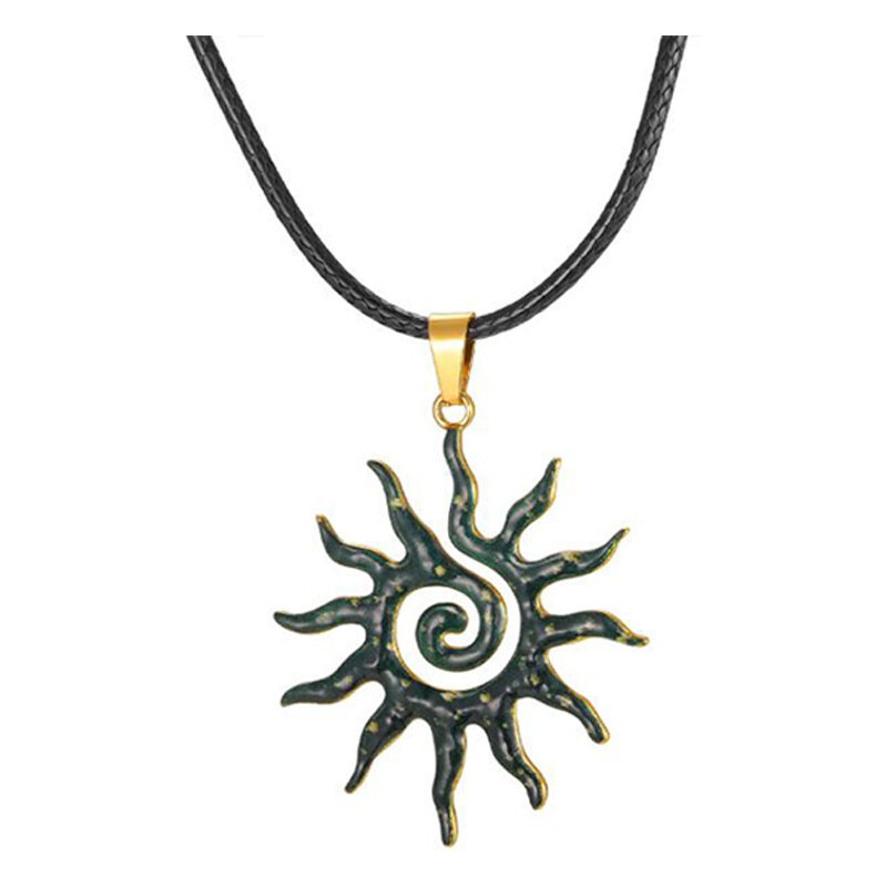 Impress Jewelry Přívěsek z oceli Sluneční spirála s náhrdelníkem 115741100