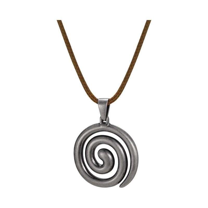 Impress Jewelry Přívěsek z chirurgické oceli Keltská spirála antik 115741097