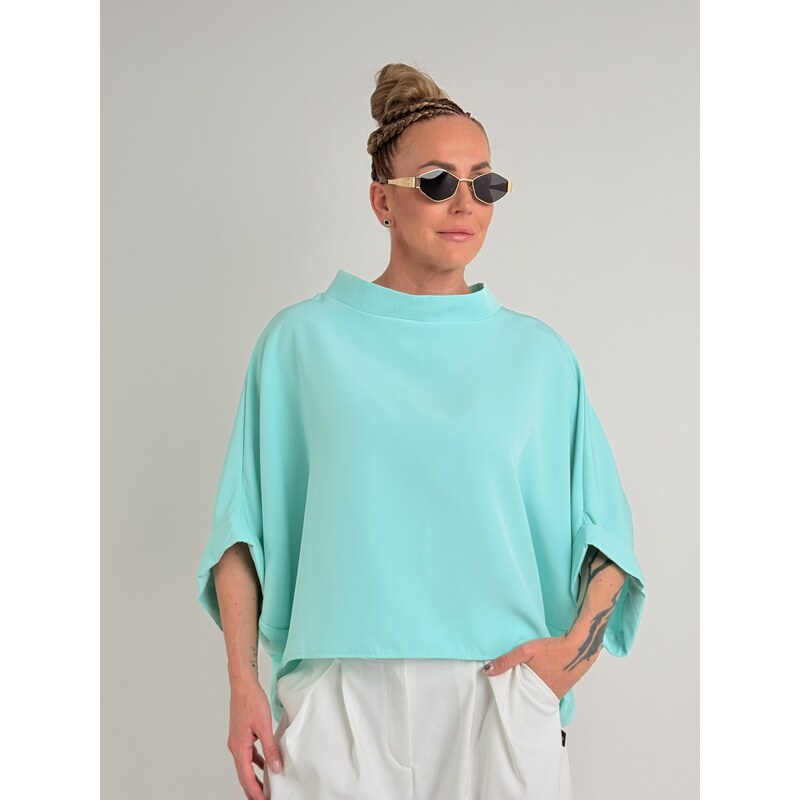 Miss City Official Tyrkysová tunika KIMONO 115744602