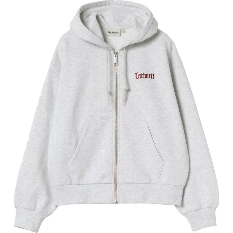 BUNDA CARHARTT WIP Hooded Schooling WS - šedá - 115743648