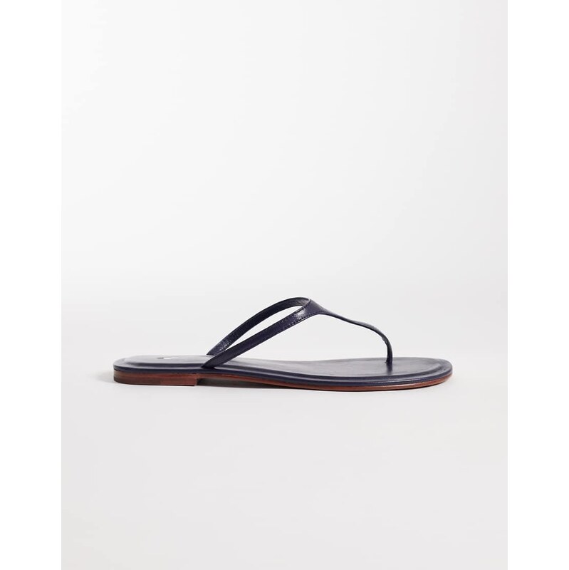 Polo Ralph Lauren Polo Ralph strappy flat sandals in blue 115743881