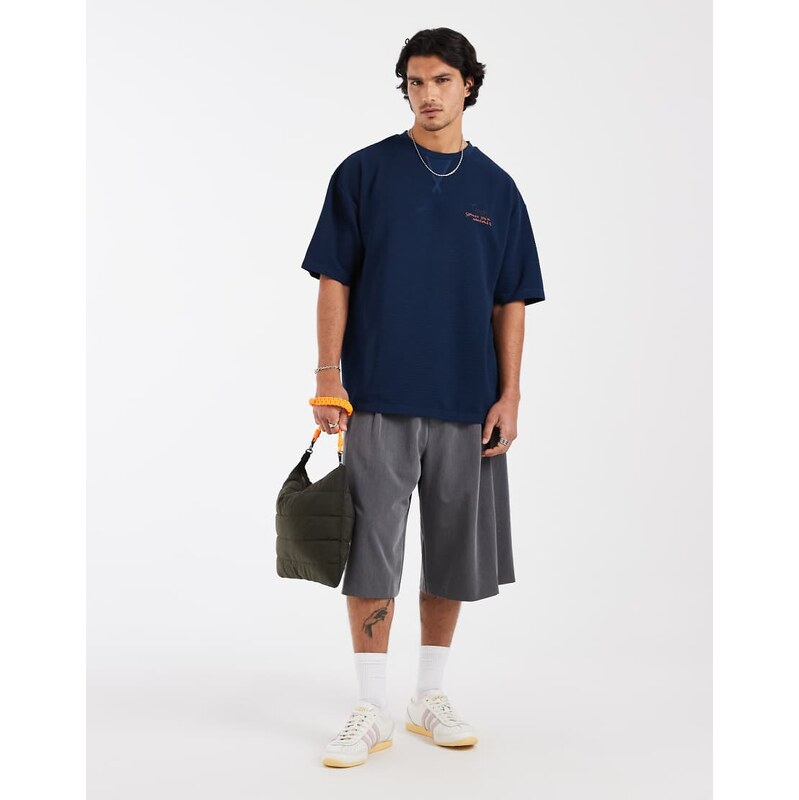 ASOS DESIGN super heavyweight oversized t-shirt with chest