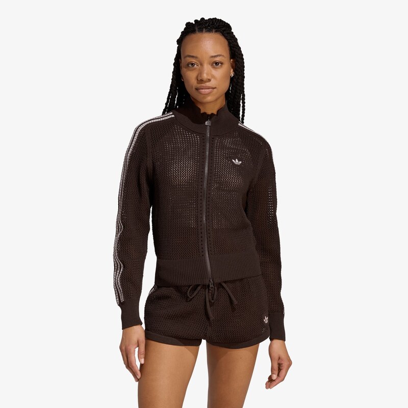 adidas Originals Mikina adidas Knitted Crochet Firebird Track Top 115743716