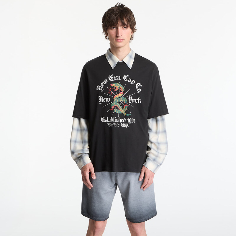 Tričko New Era OS Graphic Tee UNISEX Black M