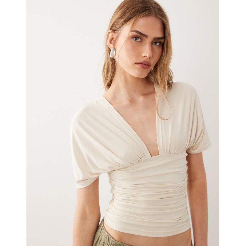 Motel Vernia batwing cupro in cream-White 115744286