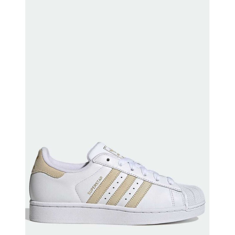 adidas Originals Superstar ii shoes in cloud white / warm vanilla 115744407