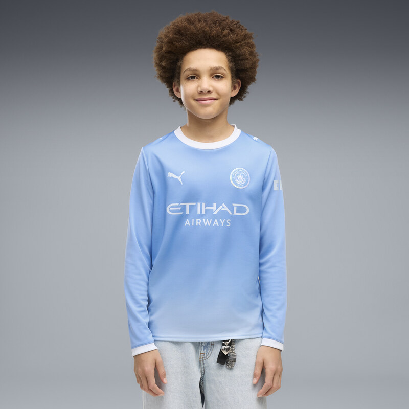 PUMA Manchester City 26/27 Home Long Sleeve Jersey Youth