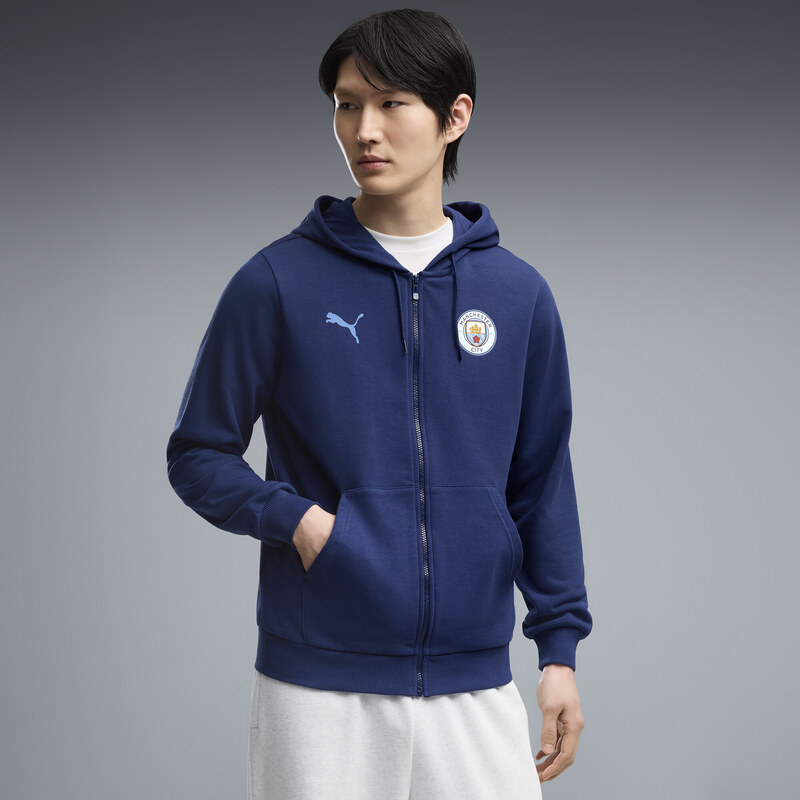 PUMA Manchester City ftblCulture Hooded Jacket Men