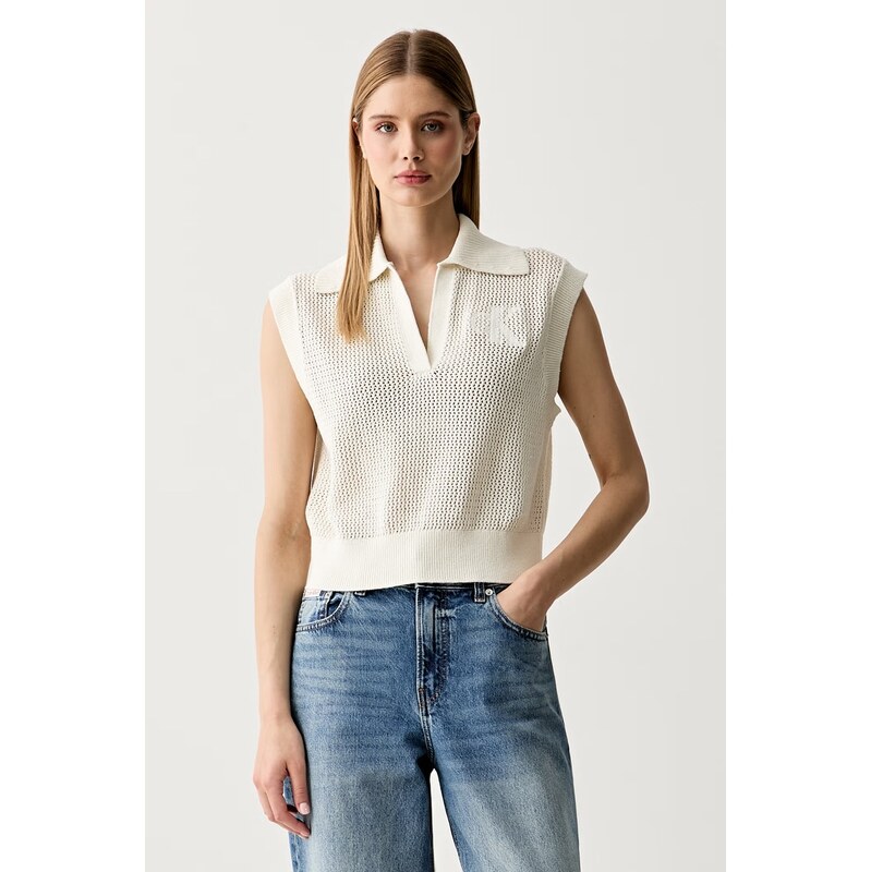 Calvin Klein Jeans vesta dámská bavlněná