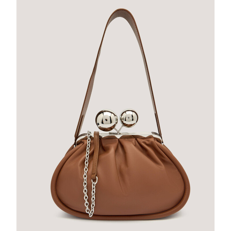 Weekend MaxMara Kůžoná kabelka na rameno Pasticcino MILVANEW 115746557