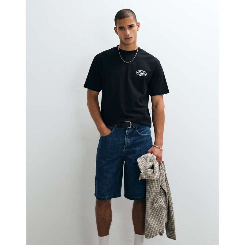 ASOS DESIGN relaxed t-shirt with studios bubble text graphic in
