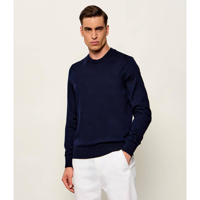 BOSS BLACK Vlněný svetr H-Leno | regular fit