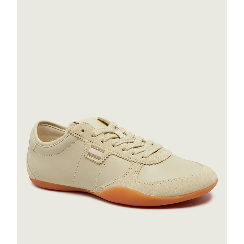 Tommy Jeans Kožené tenisky | semiš 115744940