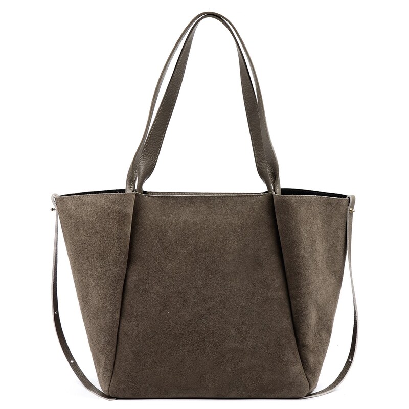Kožená kabelka Luka 25-079 taupe 115745126