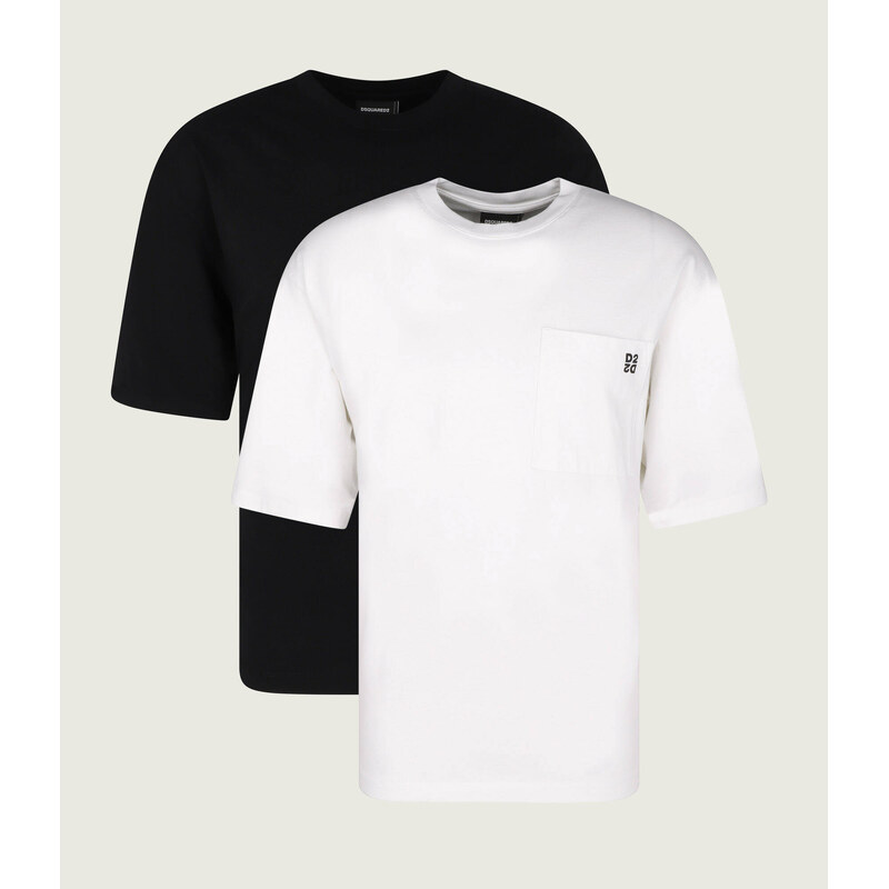 Dsquared2 Tričko 2-pack | Loose fit